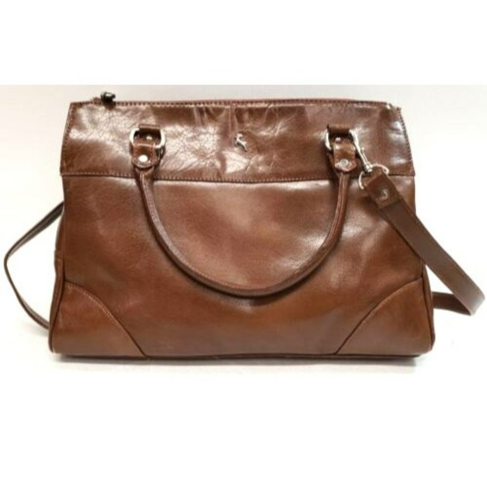 Leather Purse Ashwood Shoulder Bag Chesnut Brown